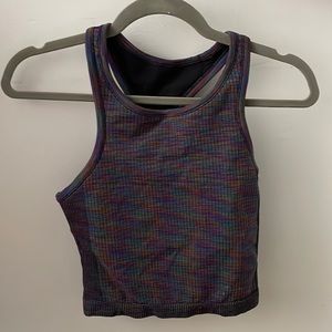 Lululemon cropped tank top